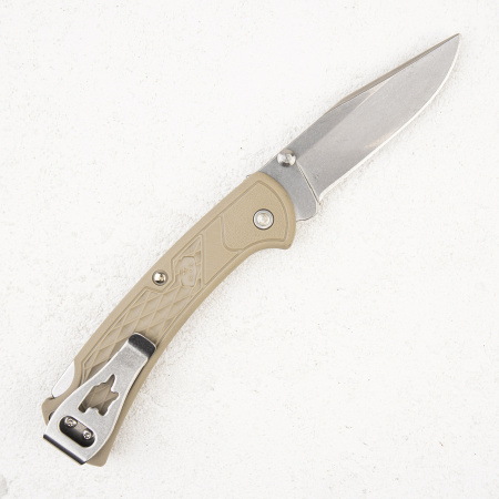 Нож Buck 112 Slim Ranger Select, 420HC, Nylon Tan